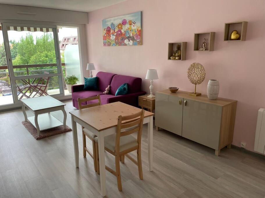 Petit Studio Zen Avec Parking Gratuit Reserve Houlgate Exterior photo